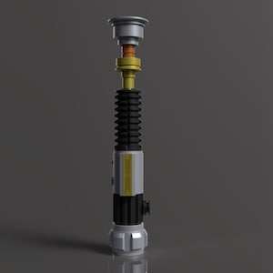 Obi Wan Kenobi Lightsaber STL File - ROTS and Disney Plus Show Variants
