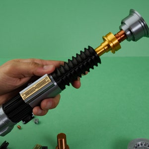 Obi Wan Kenobi 3D Printed lightsaber - Updated - Version 2
