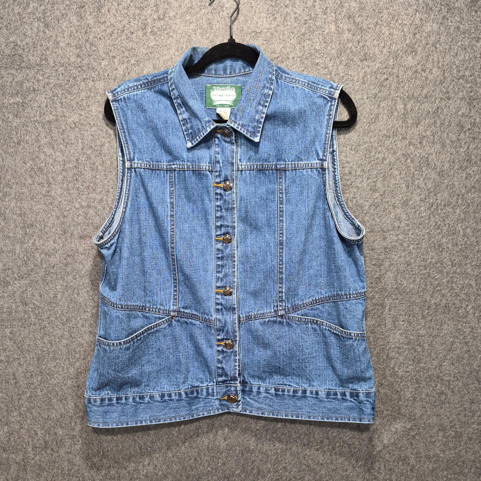 Long Denim Vest Women - Etsy