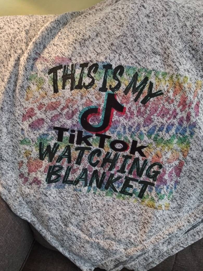 TikTok Watching Blanket Etsy