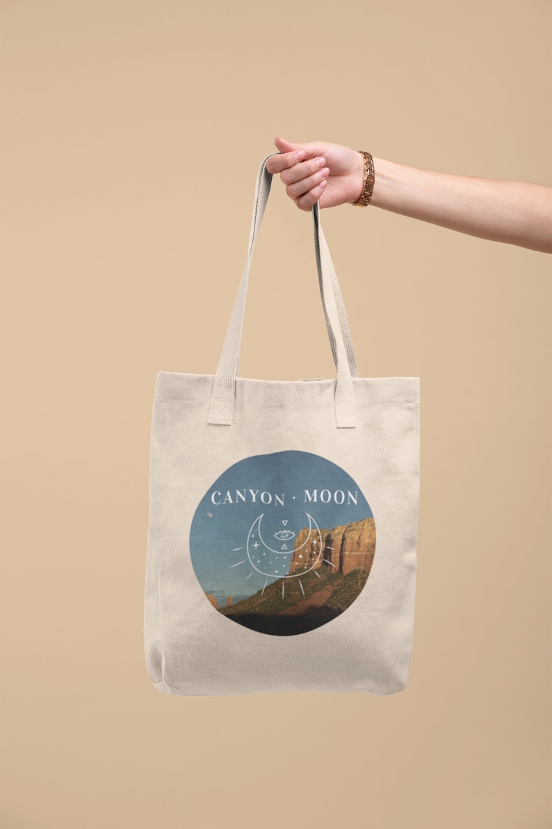Canvas Tote Bag Harry Styles Merch Tote Bag Organic Cotton Canyon Moon Canvas Tote Bag Harry Styles