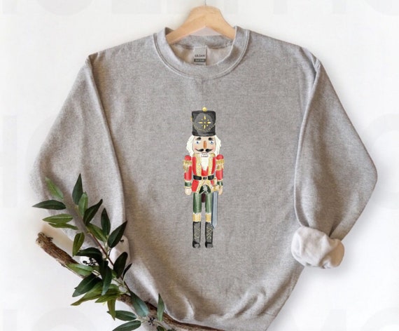 Christmas Sweatshirt Nutcracker Sweatshirt Women Nutcracker