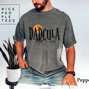 Halloween Comfort Colors Shirt, Dadcula shirt, Halloween shirt for Dad, Deady tee Halloween t-shirt, Dad Halloween shirt
