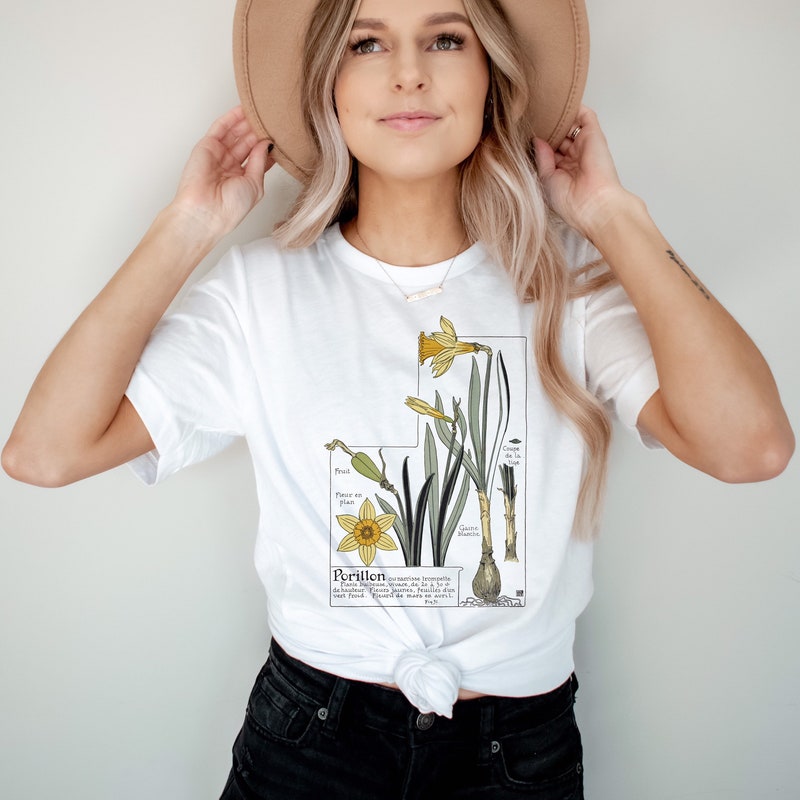 Botanical Shirt - Etsy