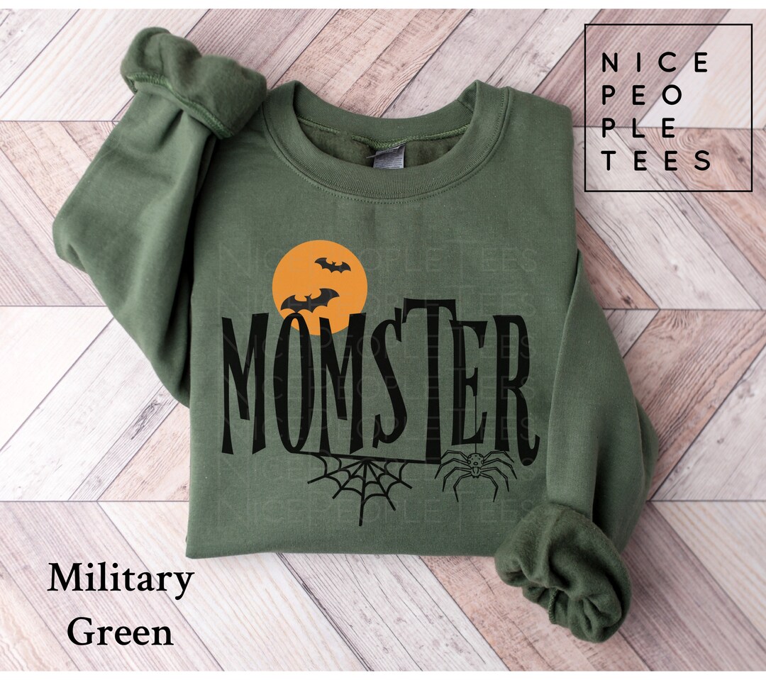 Momster Halloween Sweatshirt, Momster Shirt, Halloween Shirts for Mom