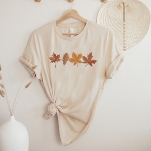 Fall Leaves shirt, Fall tshirt for Women, Women's Fall Shirt, Thanksgiving tee, Autumn Shirt, Fall Sweater, Fall shirt, Thanksgiving shirt