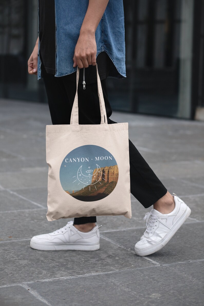 Canvas Tote Bag Harry Styles Merch Tote Bag Organic Cotton Canyon Moon Canvas Tote Bag Harry Styles