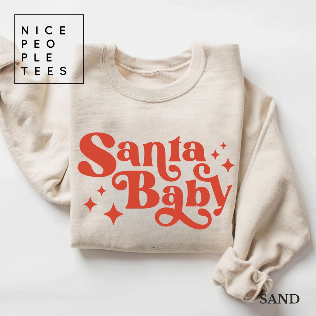 Santa Baby Patch Sweatshirt