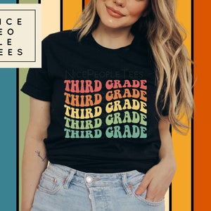 Third Grade Teacher Shirt, 3rd Grade Teacher Shirt, Third Grade Teacher Tees, 3rd Grade Team, Third Grade Crew, First Day of School outfit