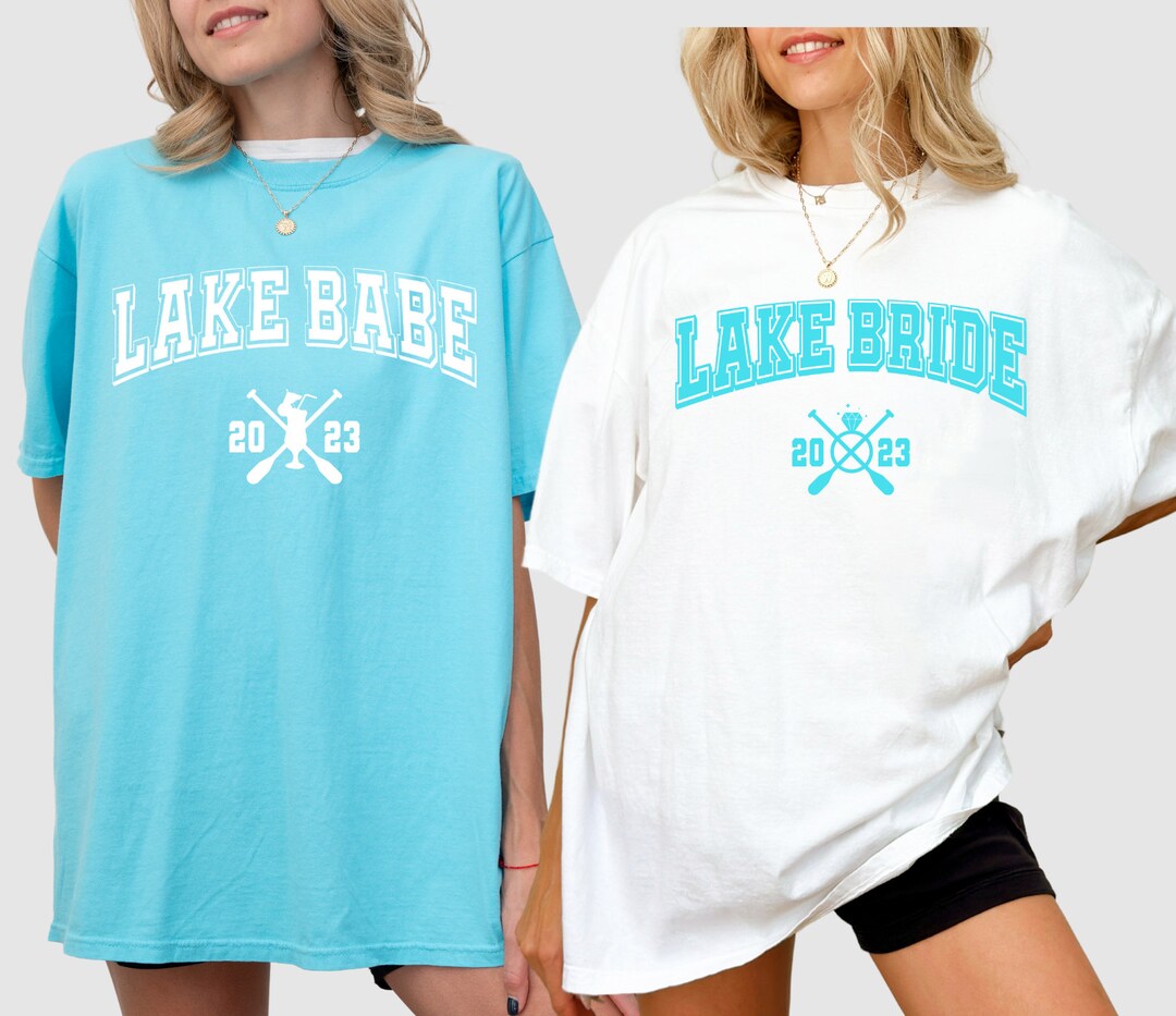 Custom Lake Bachelorette Party Shirts, Personalized Bachelorette Lake