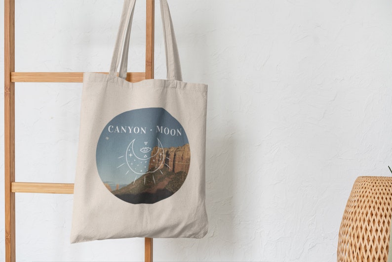 Canvas Tote Bag Harry Styles Merch Tote Bag Organic Cotton Canyon Moon Canvas Tote Bag Harry Styles