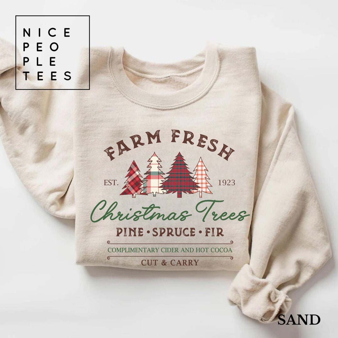 Disney Mickey And Minnie Mouse Christmas Tree Sweatshirt| Disney Family Sweatshirt| Disneyland