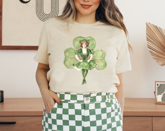 Vintage St. Patrick's Day Tee, Retro St. Patrick's Day Graphic Tee, St. Patrick's Day Tee Shirt, Vintage Holiday Tee Shirt