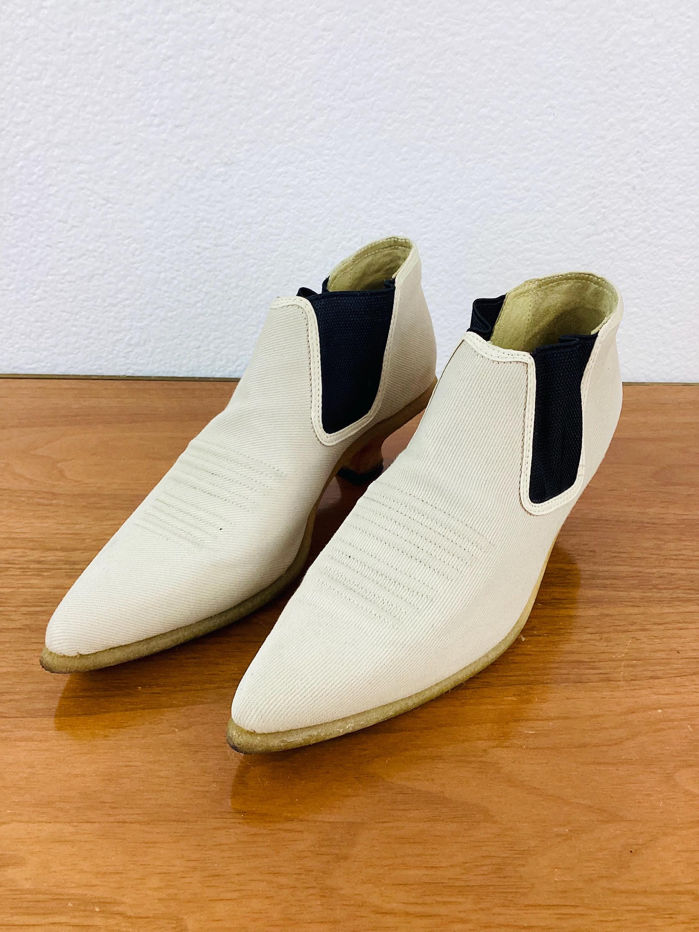 靴 1990s Jean Paul Gaultier leather shoes Jean Paul Gaultier High-Top Sneakers, Size 43. 5 EU