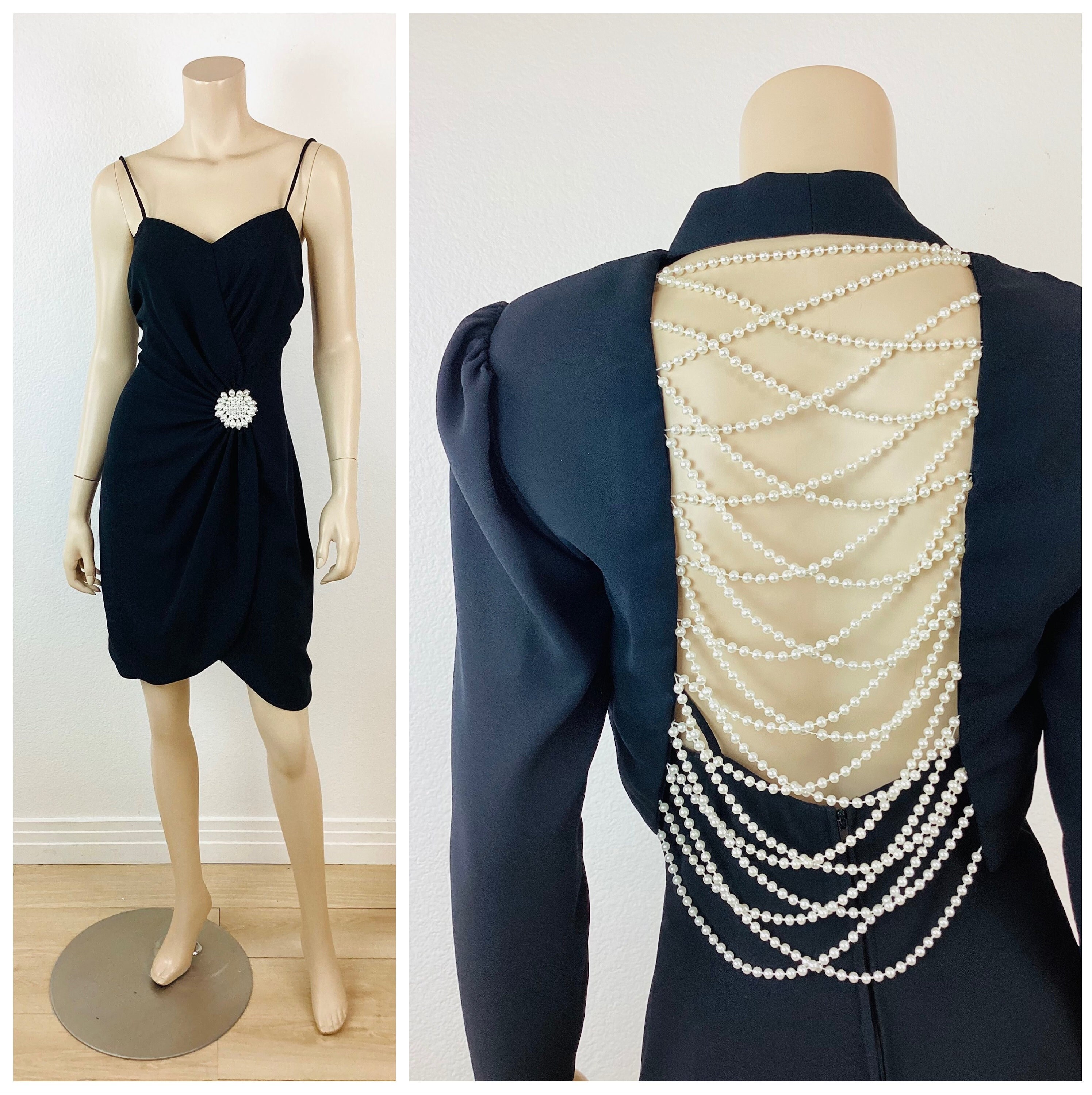 Amerl VINTAGE LADY PEARL DRESS｜ファッション