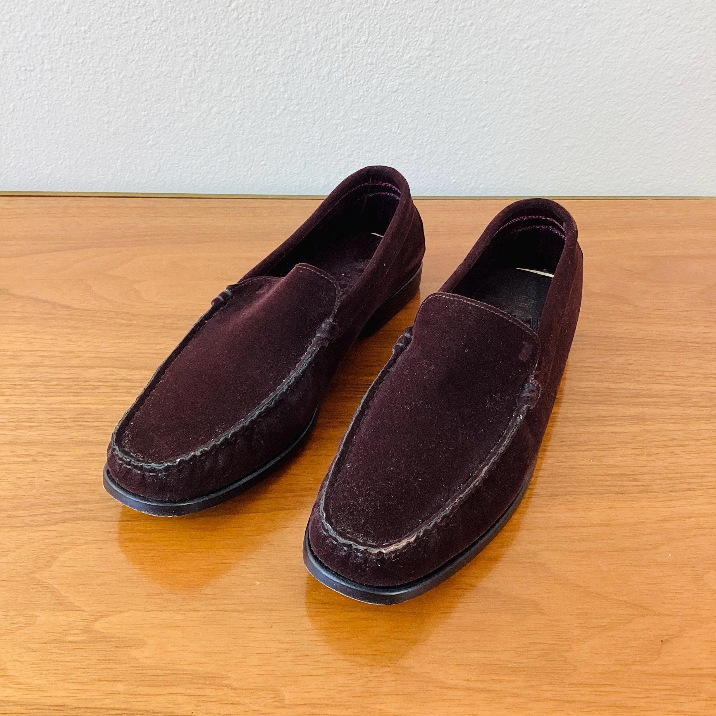 Tod’s Men’s Driving Loafers Burgundy Brown Leather US 9.5 EU 43 Italy old money tods mens loafers products for sale | eBay main image 3