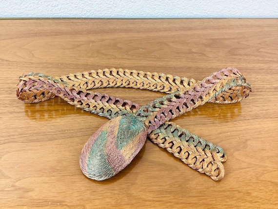 Vintage 1980s METALLIC COPPER Woven METAL Belt - Etsy display picture 3