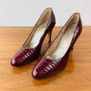 80s Alligator Shoes - Etsy display picture 1
