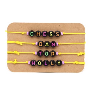 Pulseras personalizadas // Paquete de 4