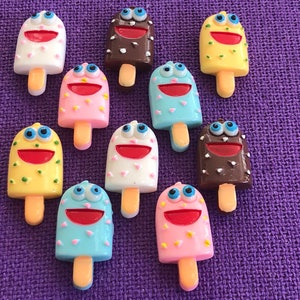 Ice Lolly Magnets | Ice Cream Fridge Magnet | Lolly Board Magnets | Ice Cream Magnets | Lolly White Board Magnets | Reminder Board Magnets