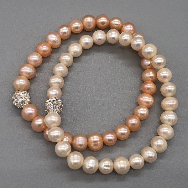 Faux Pearl Bracelet Etsy