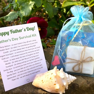Vaderdagcadeau | Survivalkit | Grappig cadeau voor papa | Cadeau voor papa Daddy Pops opa | Cadeautas | Grappig humoristisch cadeau voor papa