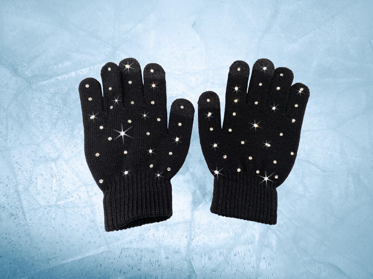 Gants De Patinage Artistique - Protection Mains Pour Enfants Et Adultes - Nylon Brossé Doux Et Respirant