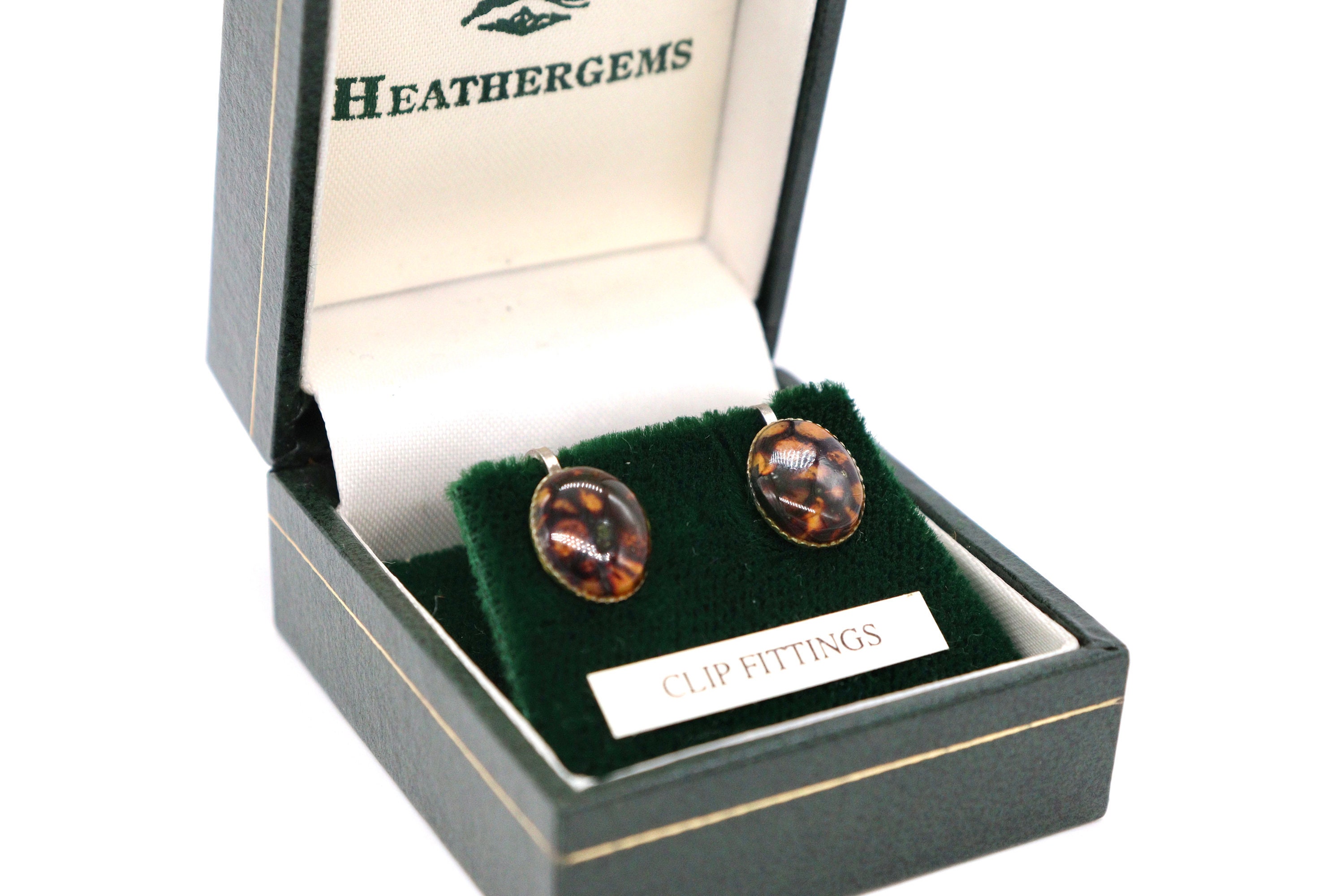 Heathergems Round Scarf Ring Clip - HG33