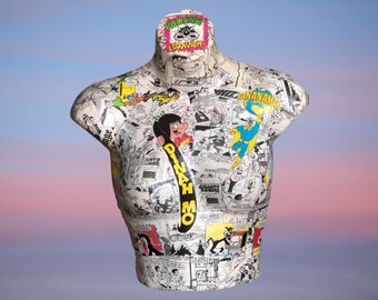 Vintage Comic Mannequin | Comic Mannequin | Shop Display | Female Body Mannequin | Vintage Mannequin | Torso