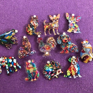 Kawaii Animal Shaped Magnets | Cat Magnets | Dog Magnetic Board Magnets | Office Board Magnets | Elephant Study Magnets | Fridge Magnet