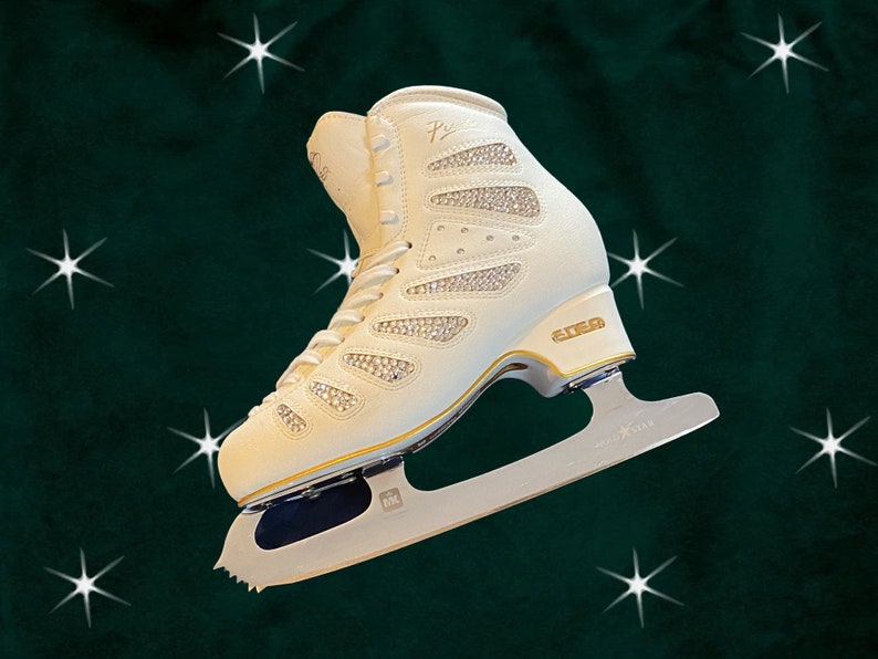 Customisation Rhinestone Crystal Decoration for Figure Skating Boots