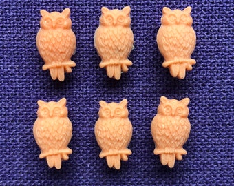 Large Pink Owl Push Pins | Pink Owls Birds Pushpins | Tacks | Cork Board Tacks | Cork Board Pins | Notice Board Pin | Reminder Board