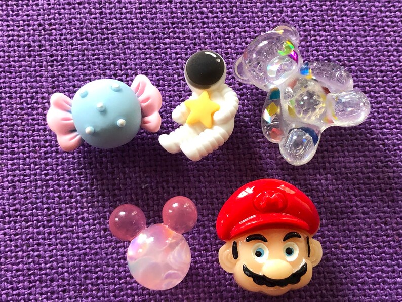 Random Cute Push Pins Kawaii Push Pins Lucky Dip Pins - Etsy