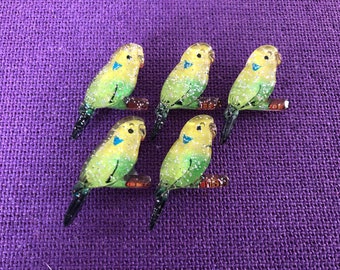 Kawaii Vogel Form Push Pins | Papagei Push Pins | Tiernadeln | Pin aus Pin | Pinnwand Pins | Pinnwand Pins | Erinnerungstafel Pin