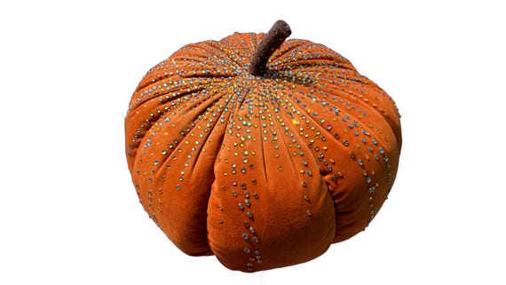 Extra Large Sparkly Rhinestone Crystal Pumpkin | Pumpkin Decor | Thanksgiving Decor | Centre Piece | Pumpkin Decorations | Table Decor |