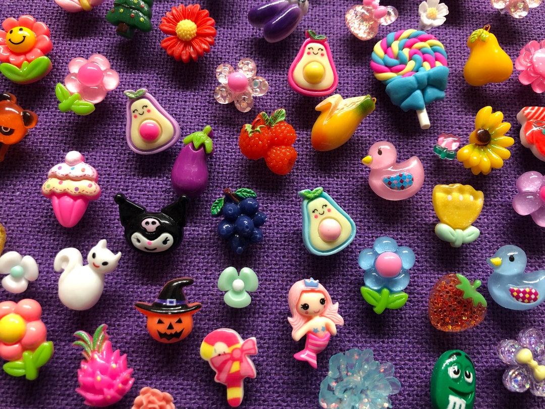 Random Cute Push Pins Kawaii Pushpins Lucky Dip Pins Etsy UK