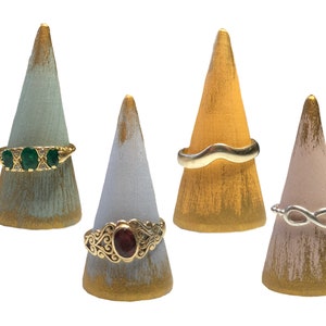 Ring-Ständer | Ring Cone Display | Ringständer | Ring Display Cone | Schmuck Ring Display | Ring Halter | Ringaufbewahrung
