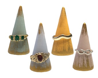 Ring Stand Display | Ring Cone Display | Ring Rack | Ring Display Cone | Jewellery Ring Display | Ring Holder | Ring Storage