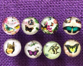 Schmetterling-Reißnägel – Bunt, Dekorativ, 60 Stück, Für Pinnwände, Korktafeln & Fotowände