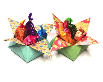 Handmade Origami Box | Eco Packaging | Small Favor Box | Box For Favours | Wedding Favour Box | Wedding Favours | Party Gift Box | Display