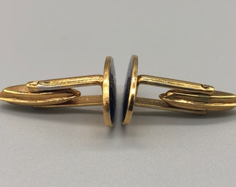 Boutons De Manchettes Blason Sophos - Jolie Paire Vintage - Occasion