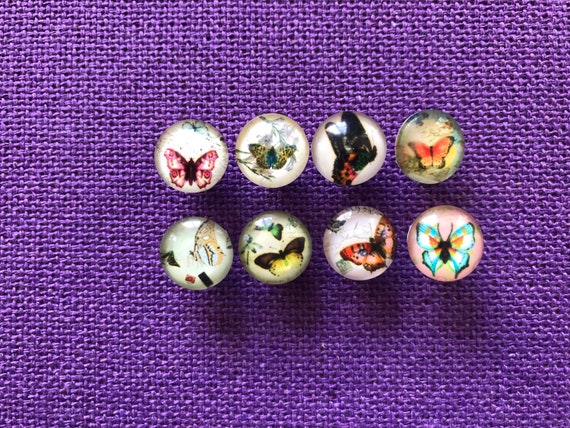 60 Stück Bunte Schmetterlings-Daumennadeln – Dekorative Push-Pins, Ca. 4 Cm, Für Pinnwände, Fotowände & Korktafeln