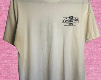 Vintage Austin, Texas Continental Club 90s t-shirt size Large