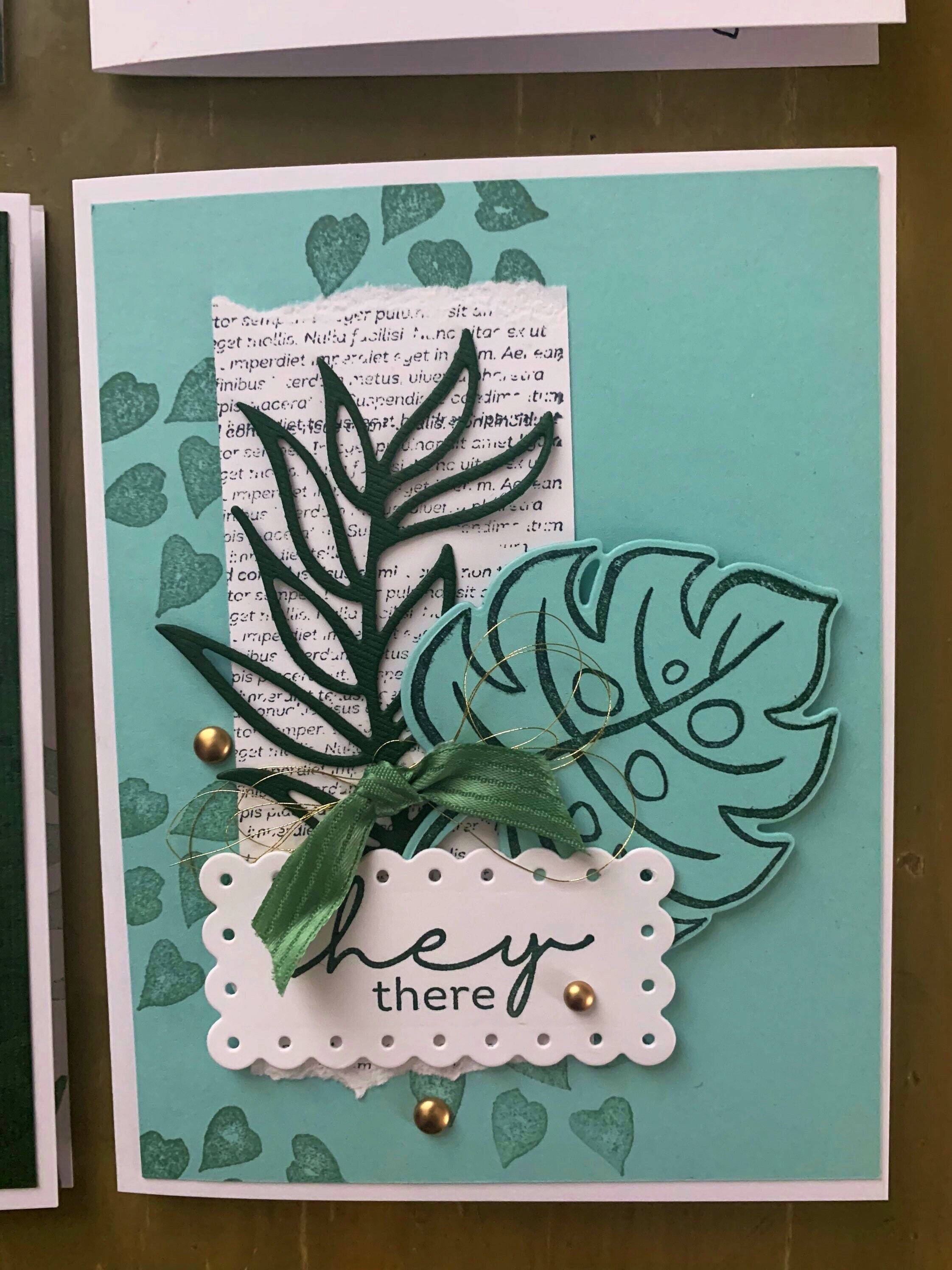 Lot of 4 Handmade Cards Friendship Thinking of You, Sympathy, Thank You ...
