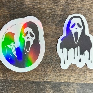 Scream Ghostface Horror Movie Vinyl Sticker 