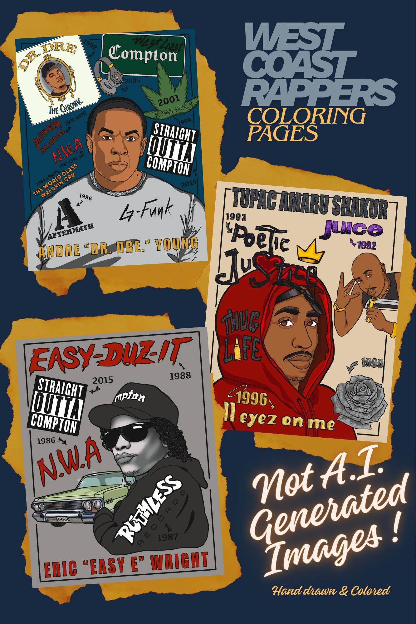 West coast hip hop - Etsy 日本