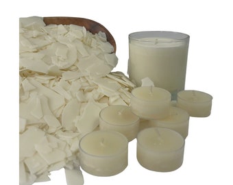 ORGANISK SOJAVAX, Ljusmakare, Gör-det-själv-ljus, 5 lb. Golden Brands 464 Naturligt lösförpackat blandat ljustillverkningsvax Tillbehör för ljustillverkning