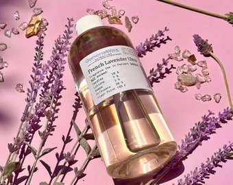 16 onzas. Aceite de fragancia de vela de lavanda, fragancia premium de lavanda, fragancia de jabón de lavanda, fragancia de loción, difusor