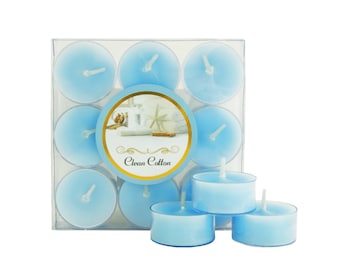 Paquete de 2 VELAS DE TÉ, Velas de AROMATERAPIA, Velas de té perfumadas, Mini vela de lujo de algodón limpio Idea de regalo aromático único