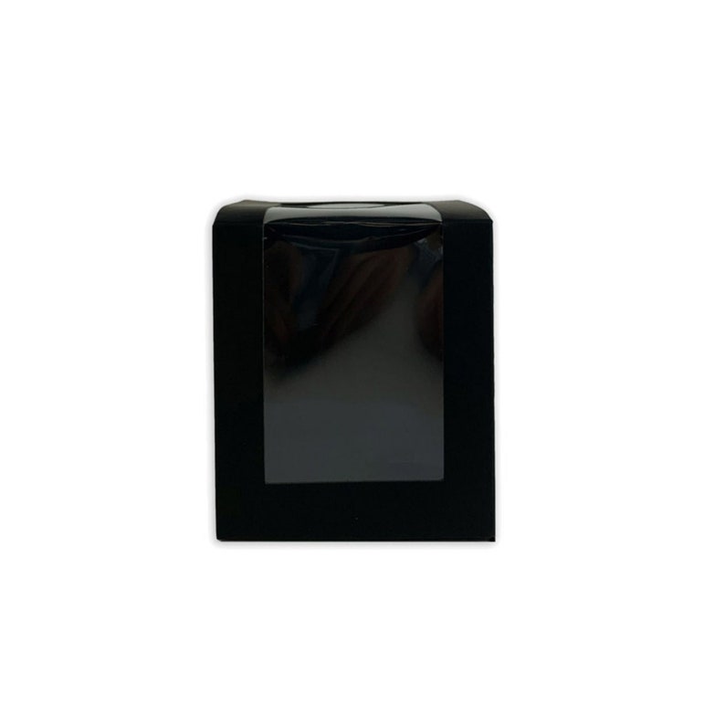 12-PACK Candle Packaging With Clear PVC Window in Front, Small Gift Box ...